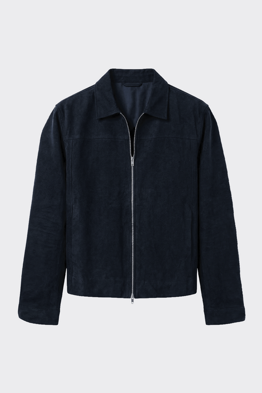 Mevsimlik Çift Fermuarlı Premium Modal Kumaş Ceket