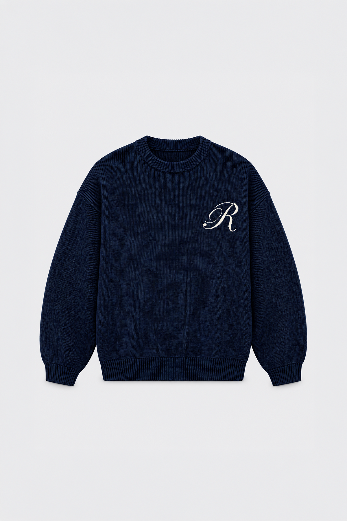 Royal Desen Oversize Triko Kazak