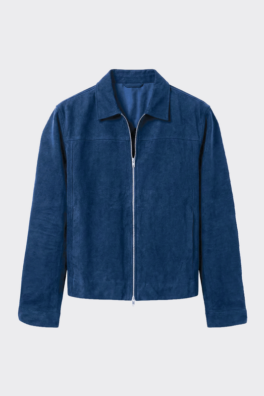 Mevsimlik Çift Fermuarlı Premium Modal Kumaş Ceket