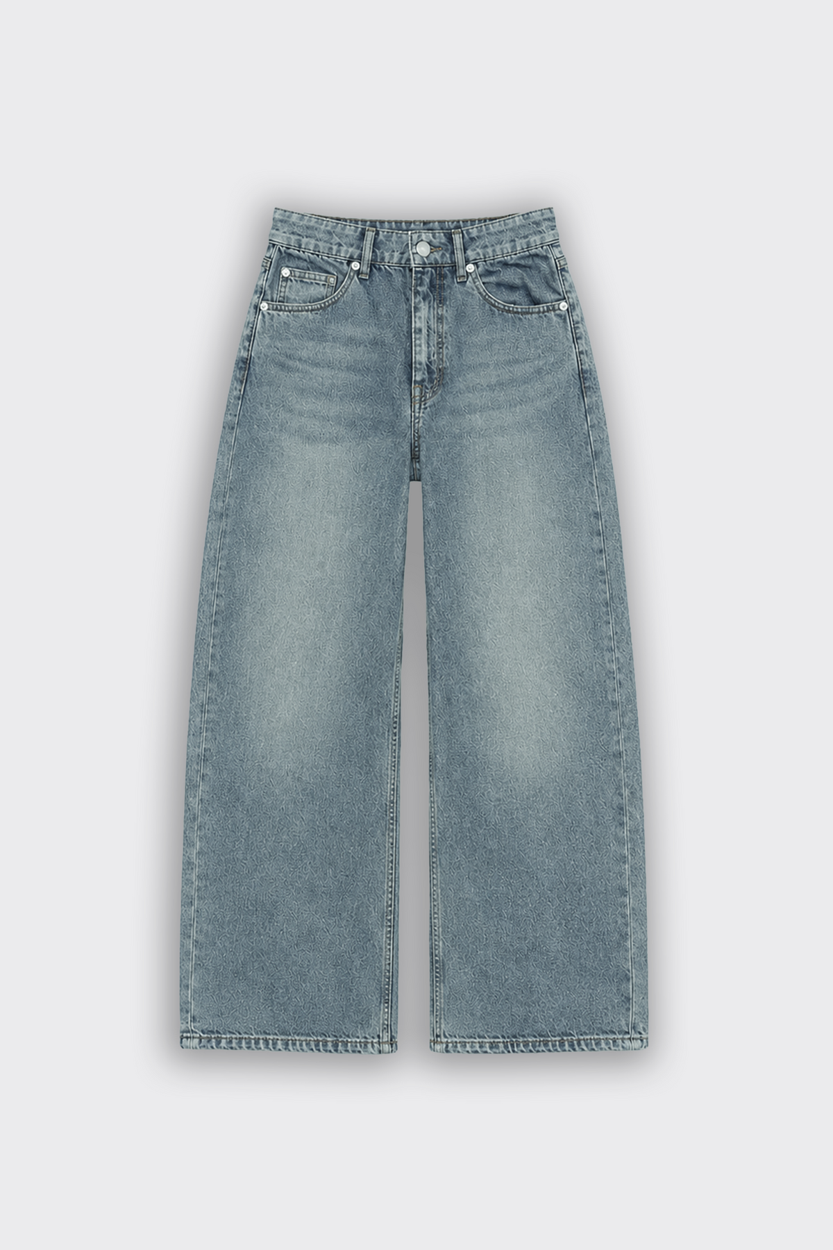 Straight Fit Geniş Paça Tokyo Jeans