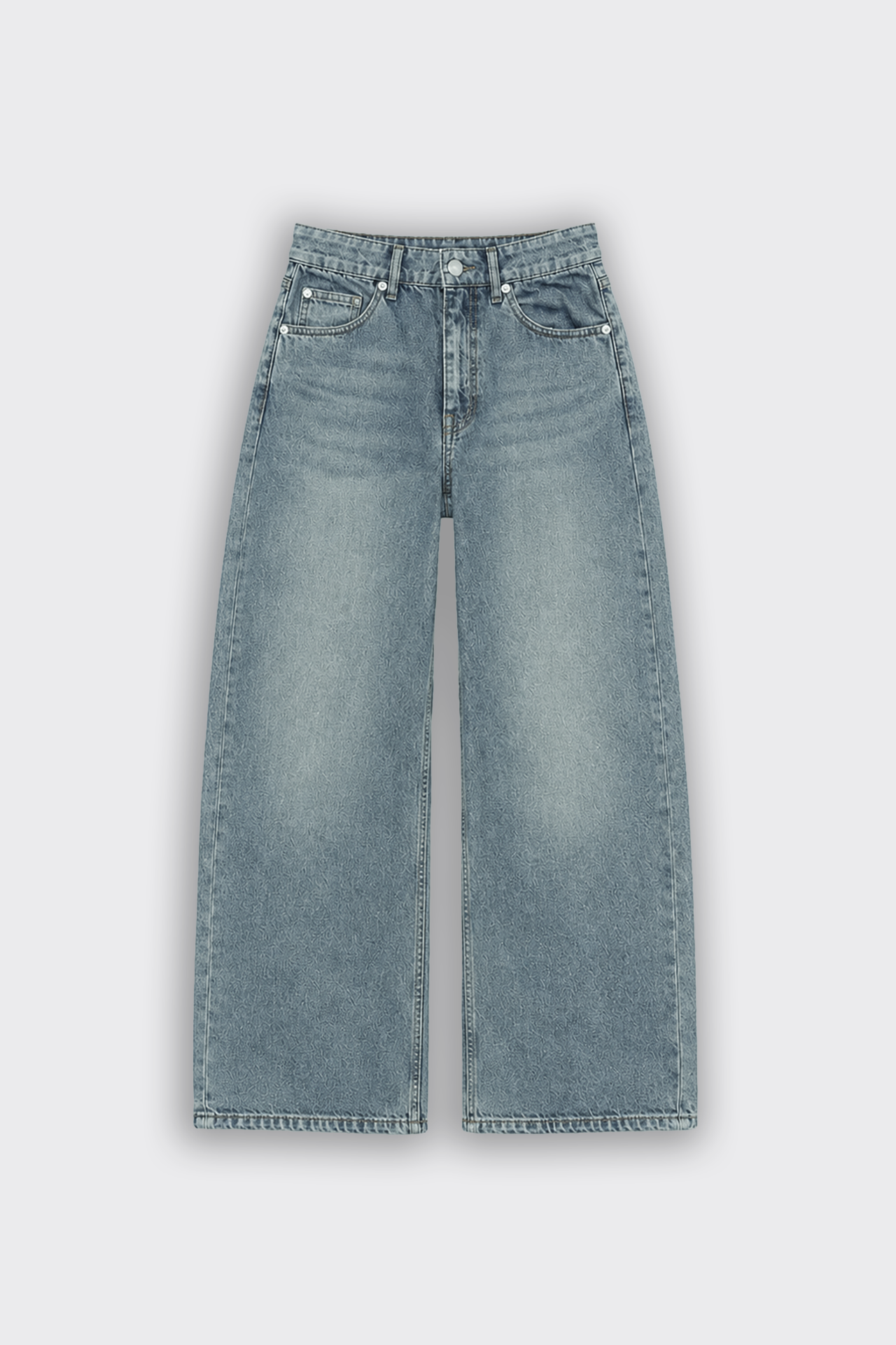 Straight Fit Geniş Paça Tokyo Jeans
