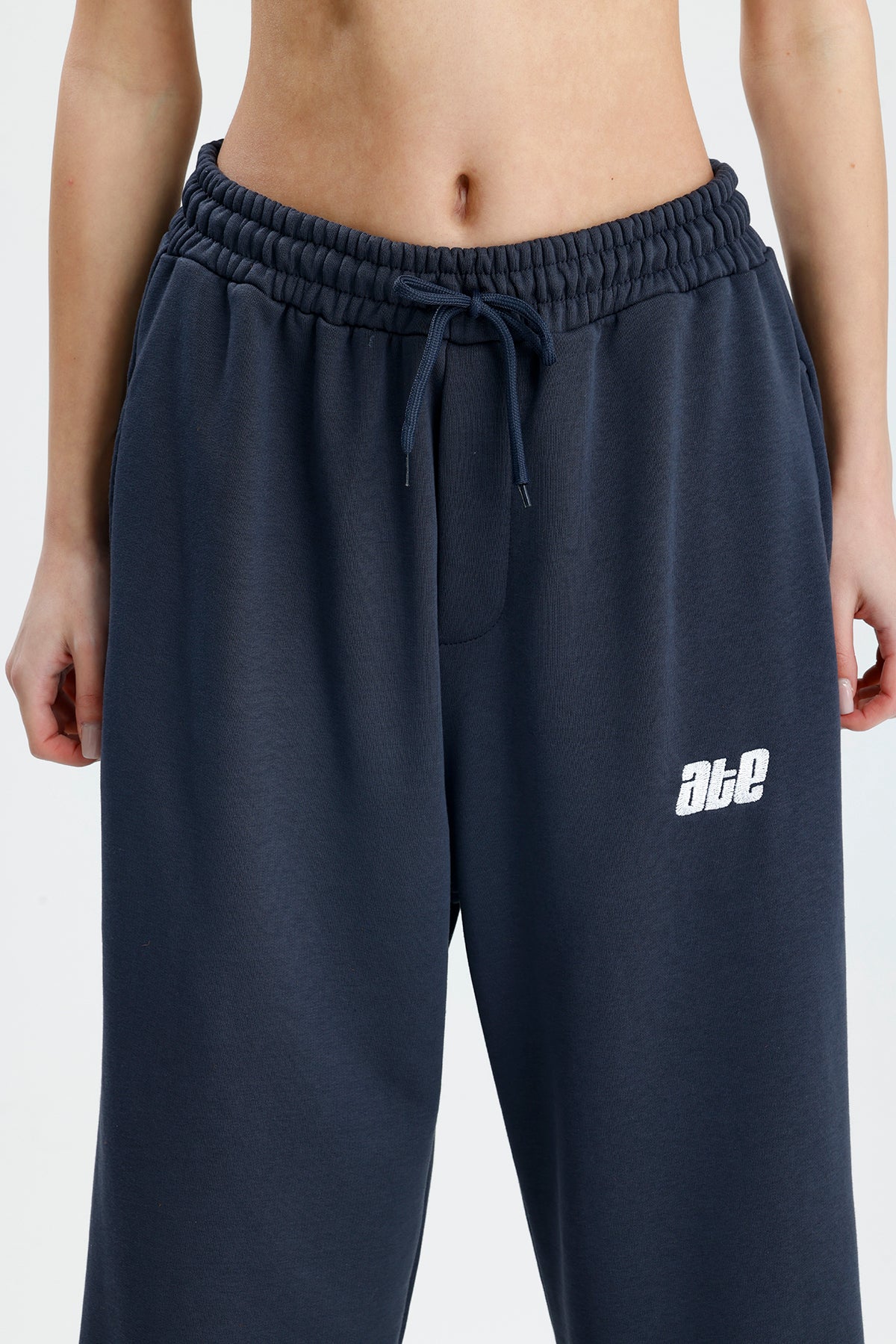 Mevsimlik ATE Nakış Premium Ayarlanabilir Paça Oversize Eşofman Altı