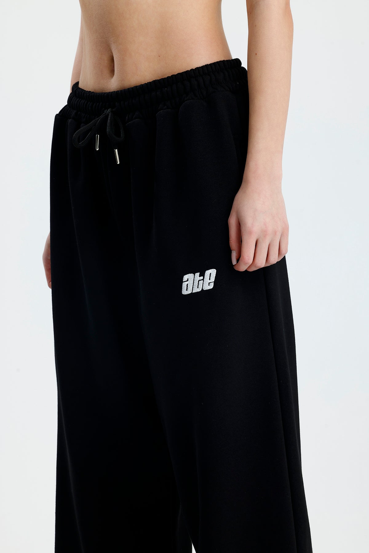 Mevsimlik ATE Nakış Premium Ayarlanabilir Paça Oversize Eşofman Altı