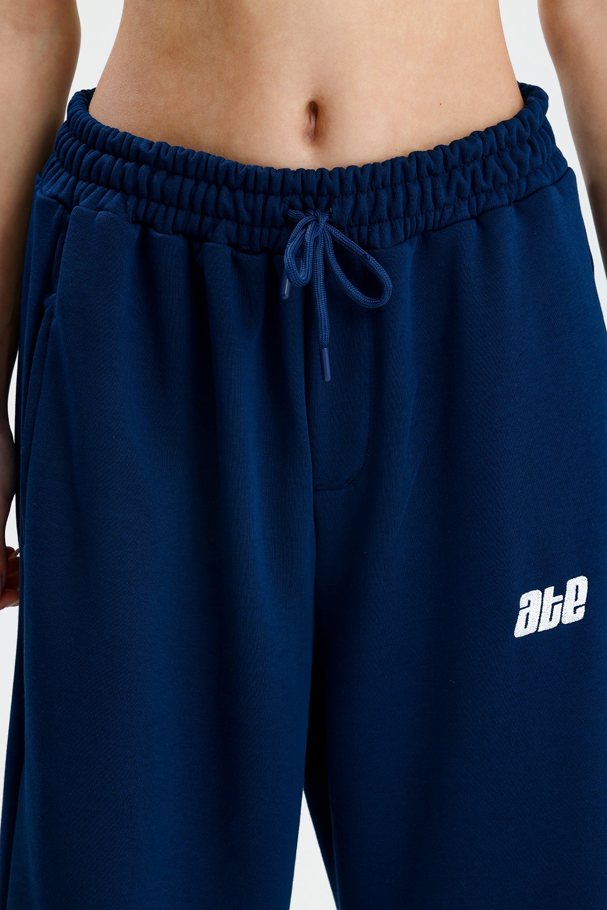 Mevsimlik ATE Nakış Premium Ayarlanabilir Paça Oversize Eşofman Altı