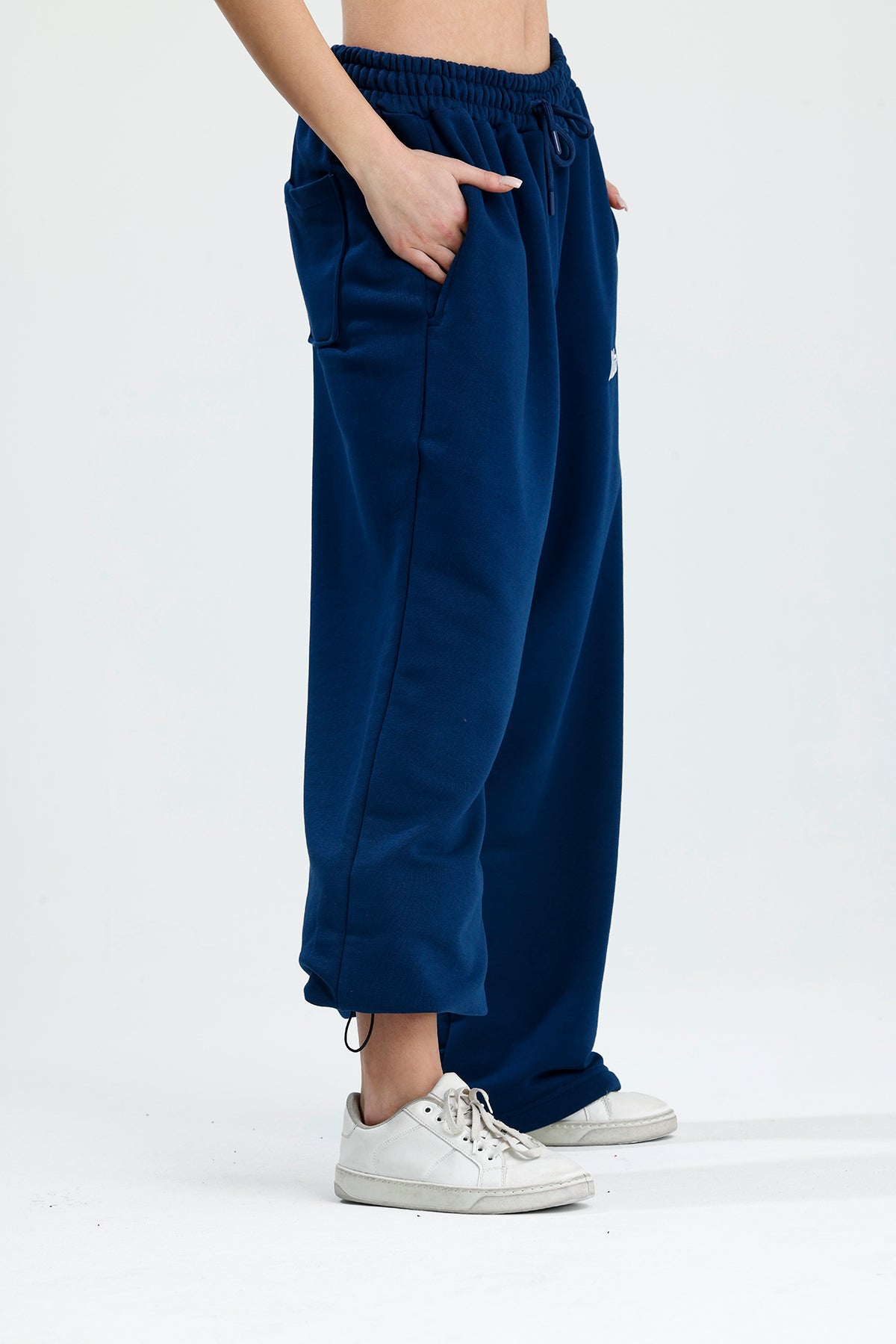 Mevsimlik ATE Nakış Premium Ayarlanabilir Paça Oversize Eşofman Altı