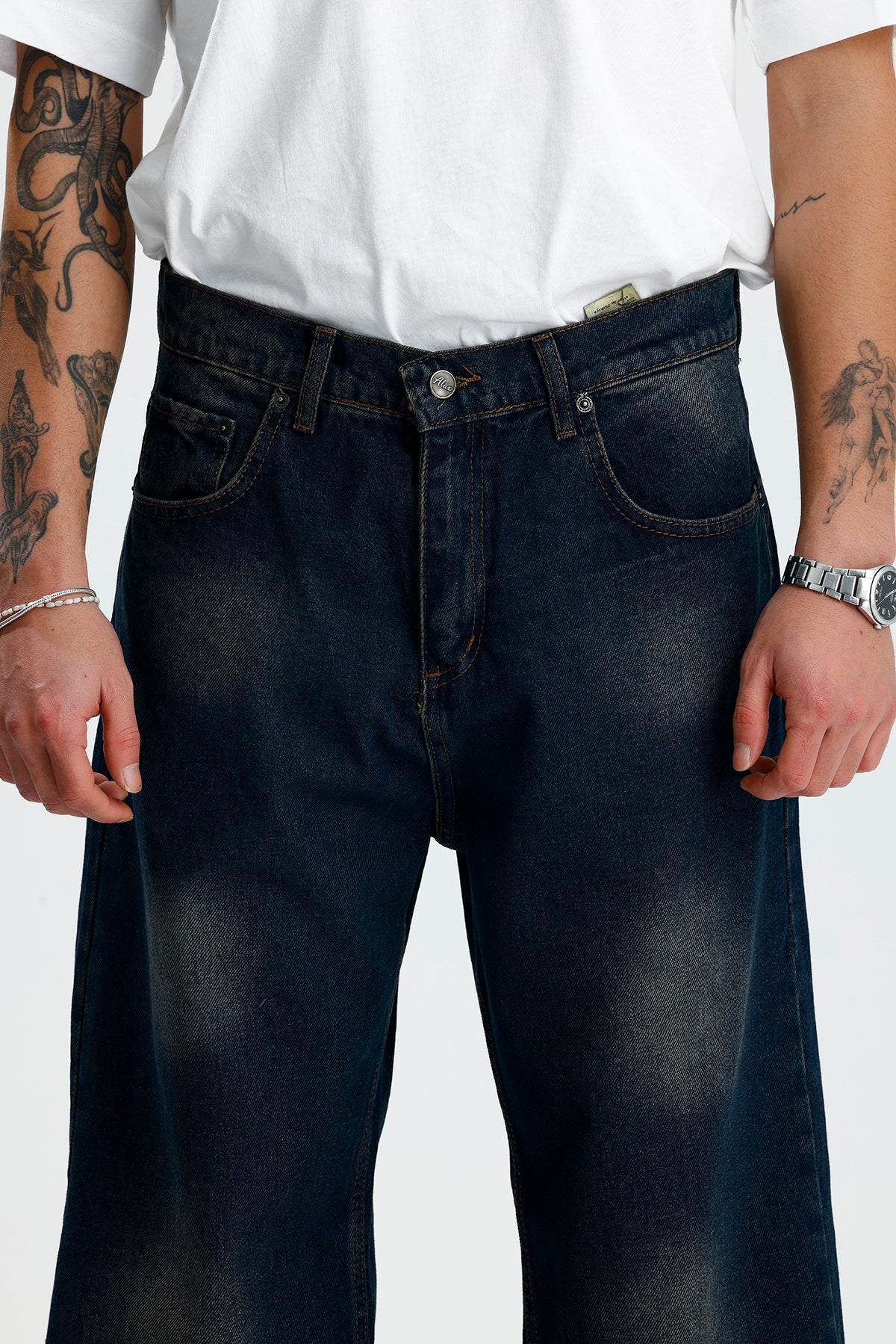 ATE Tint Yıkama Baggy Kot Pantolon