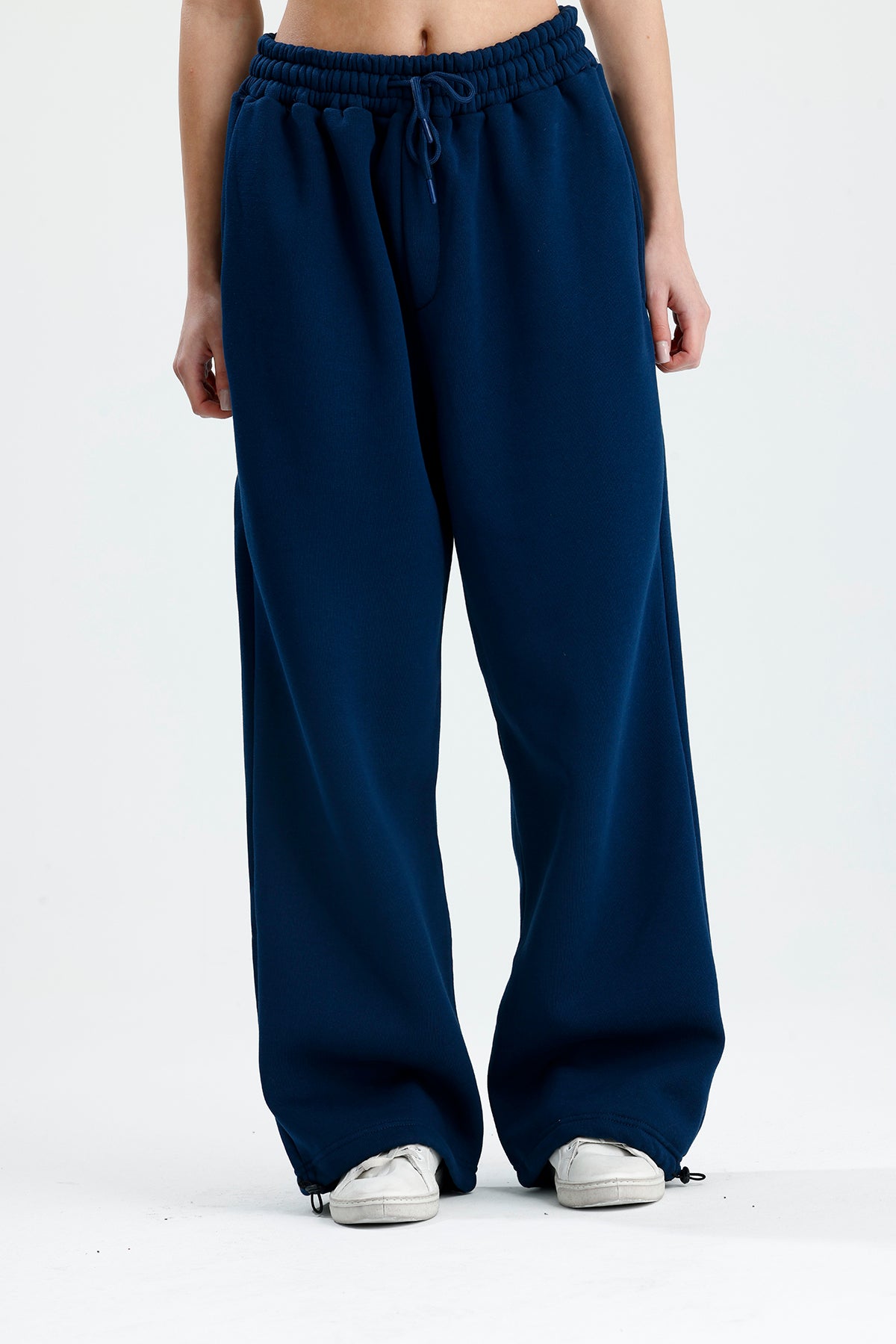 Kışlık Ayarlanabilir Paça Baggy Eşofman Altı