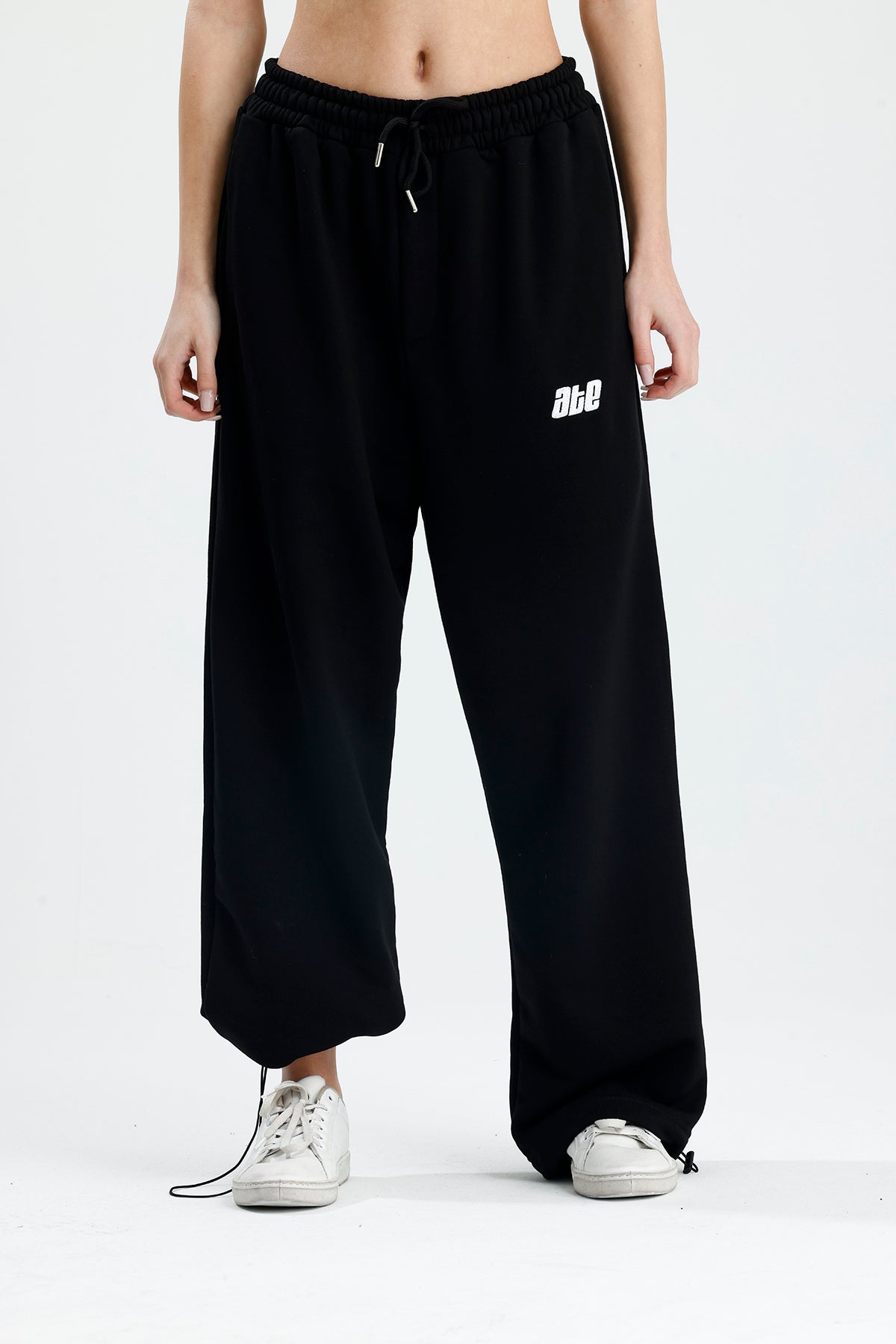 Mevsimlik ATE Nakış Premium Ayarlanabilir Paça Oversize Eşofman Altı