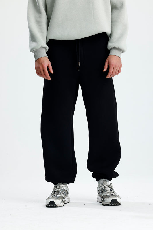 Kışlık Paça Lastikli Oversize Eşofman Altı