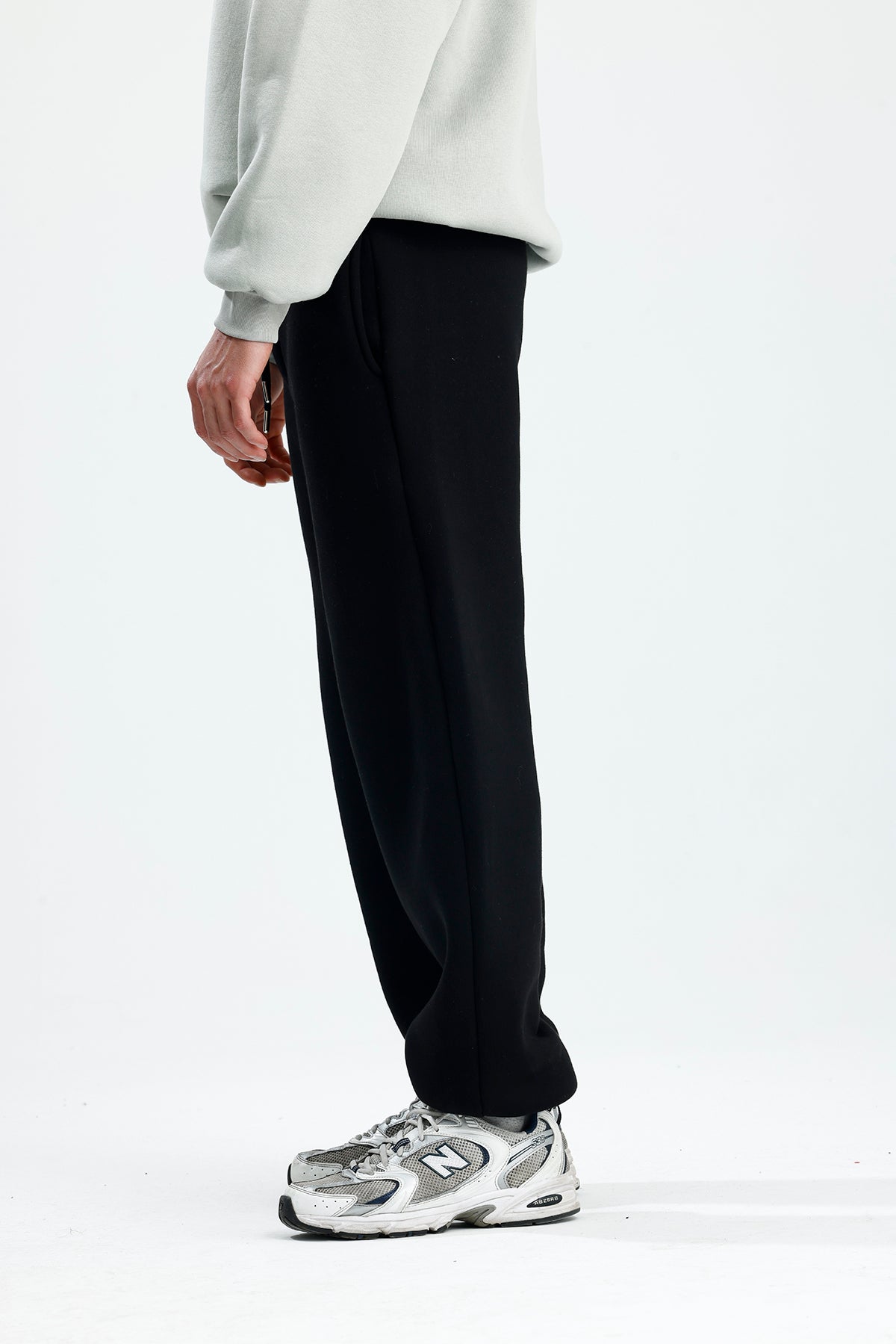 Kışlık Paça Lastikli Oversize Eşofman Altı