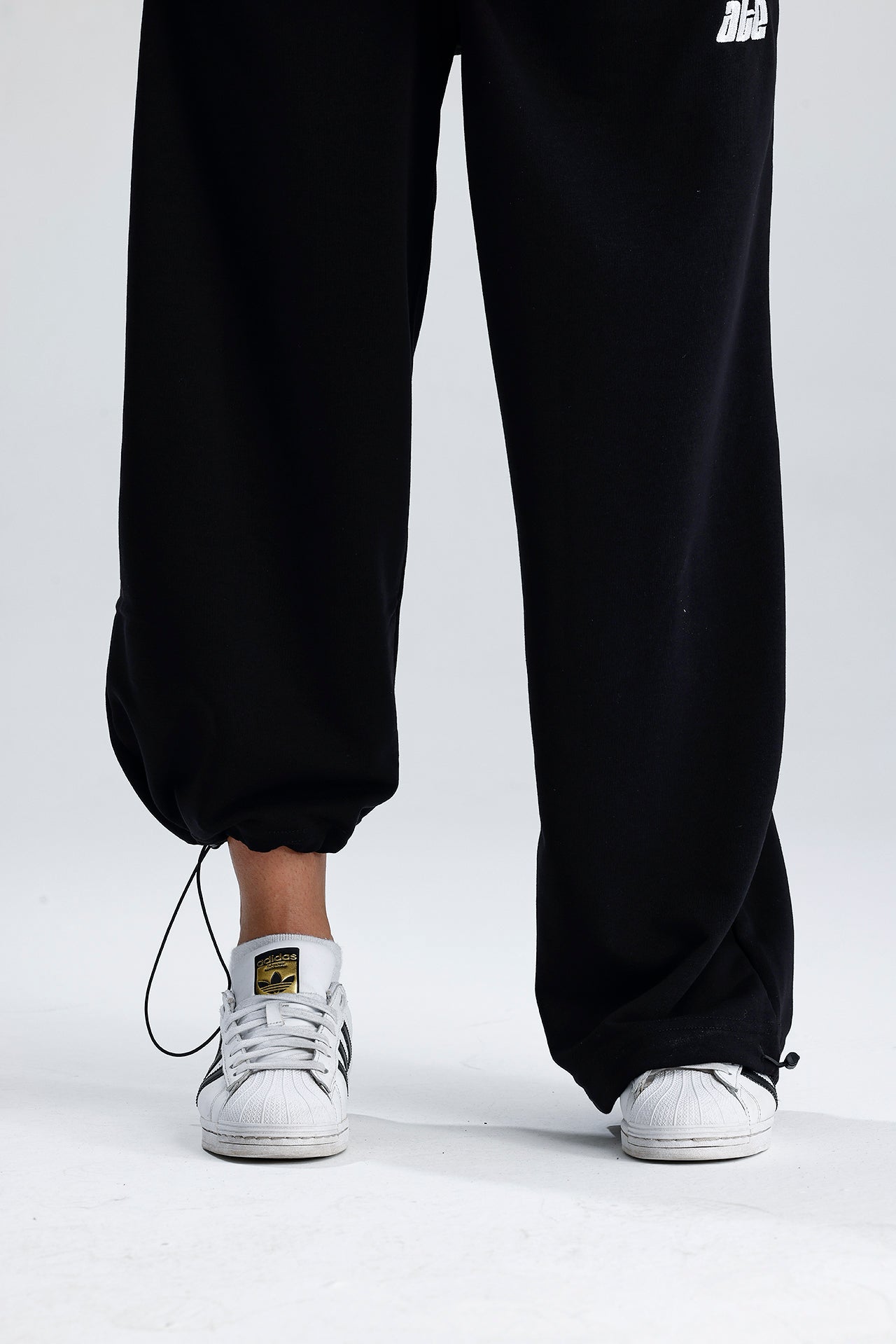 Mevsimlik ATE Nakış Premium Ayarlanabilir Paça Oversize Eşofman Altı