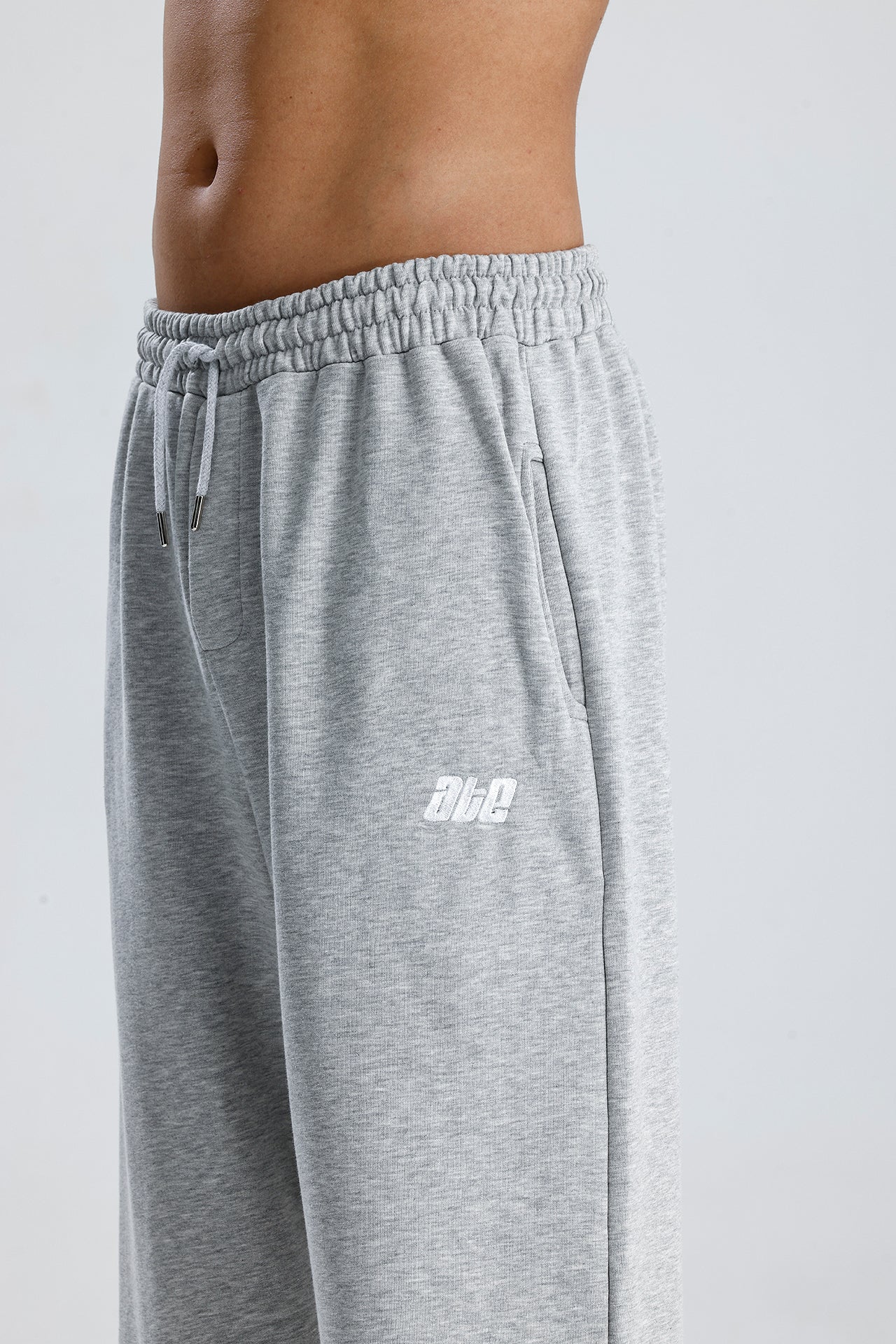 Mevsimlik ATE Nakış Premium Ayarlanabilir Paça Oversize Eşofman Altı