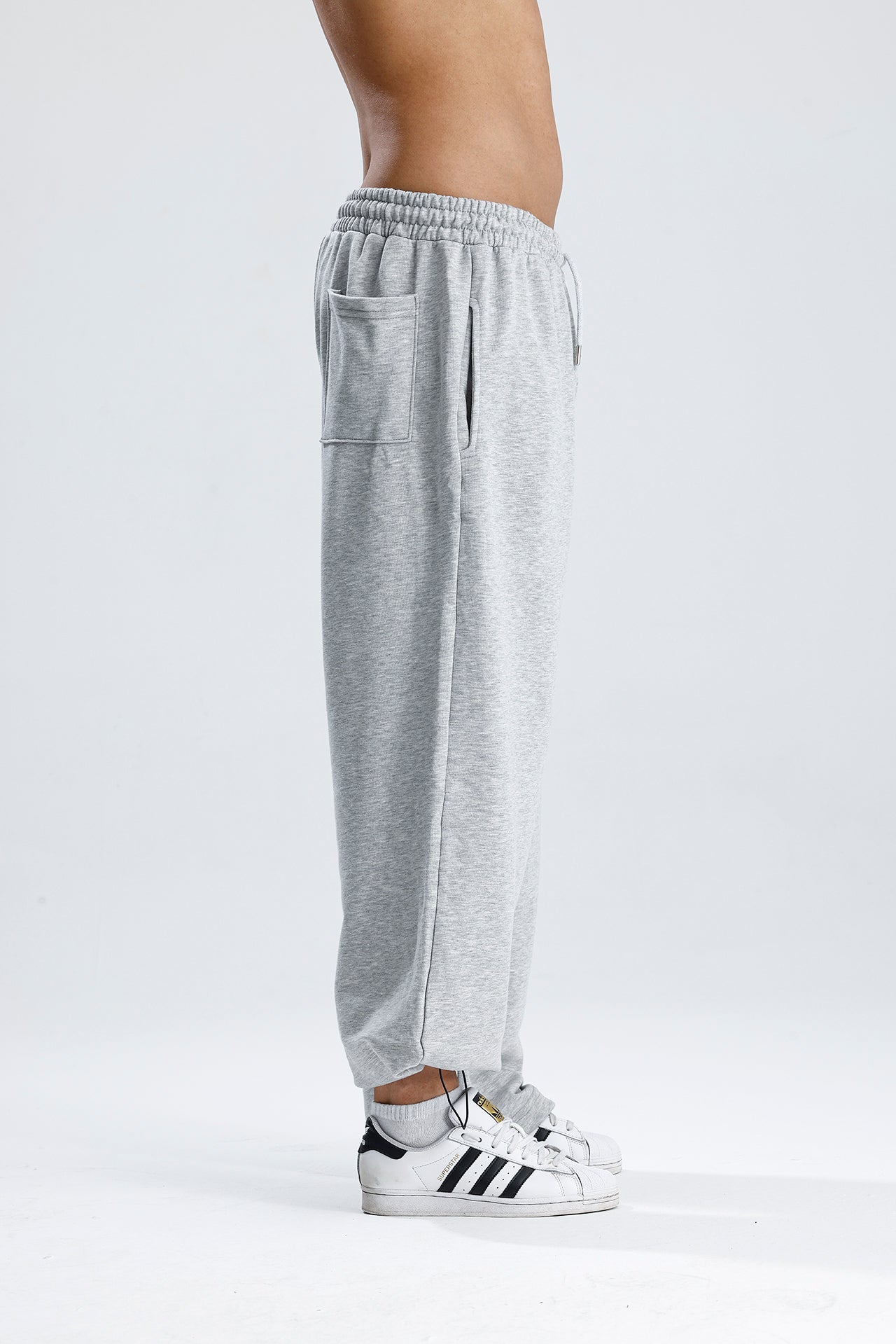 Mevsimlik ATE Nakış Premium Ayarlanabilir Paça Oversize Eşofman Altı