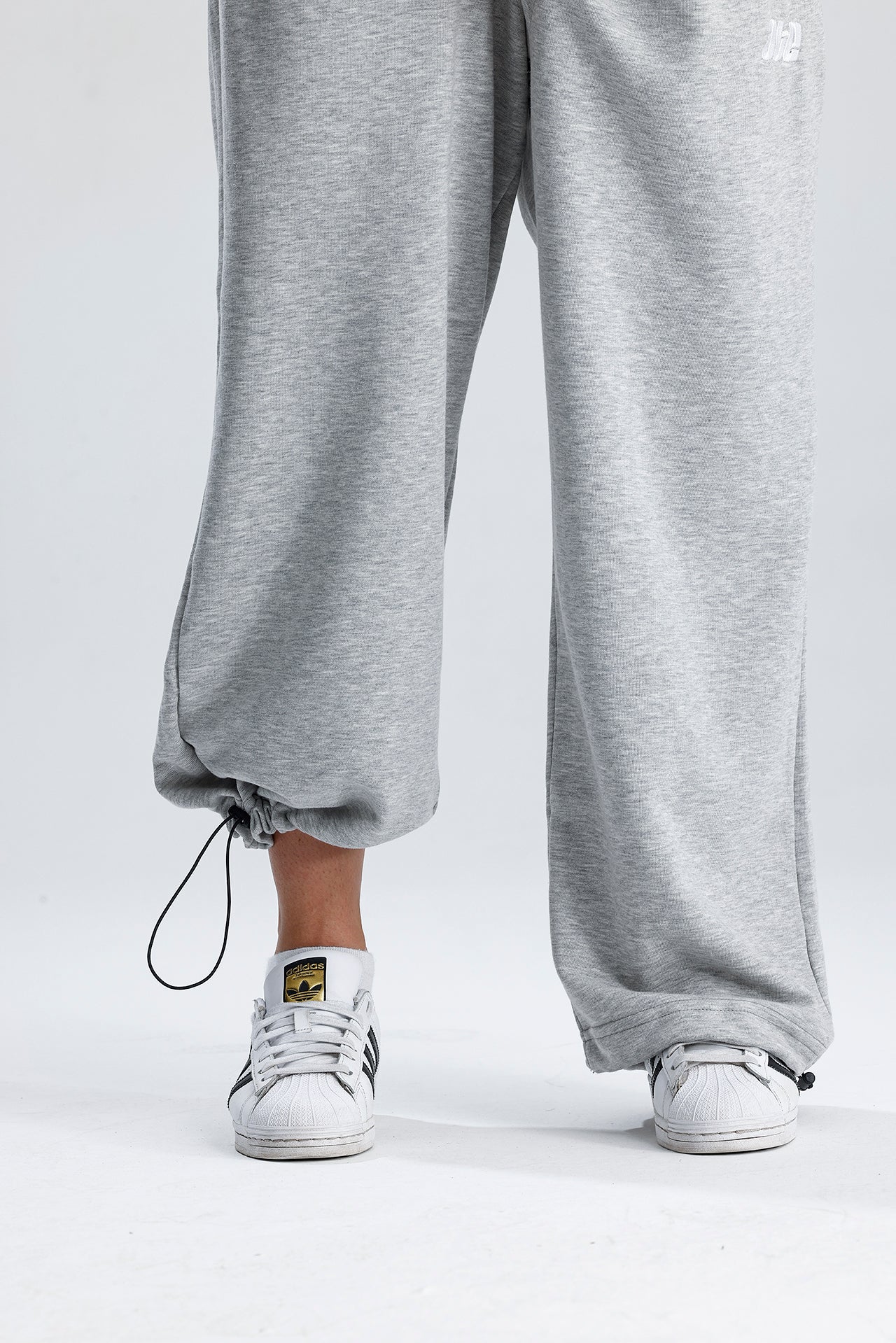 Mevsimlik ATE Nakış Premium Ayarlanabilir Paça Oversize Eşofman Altı