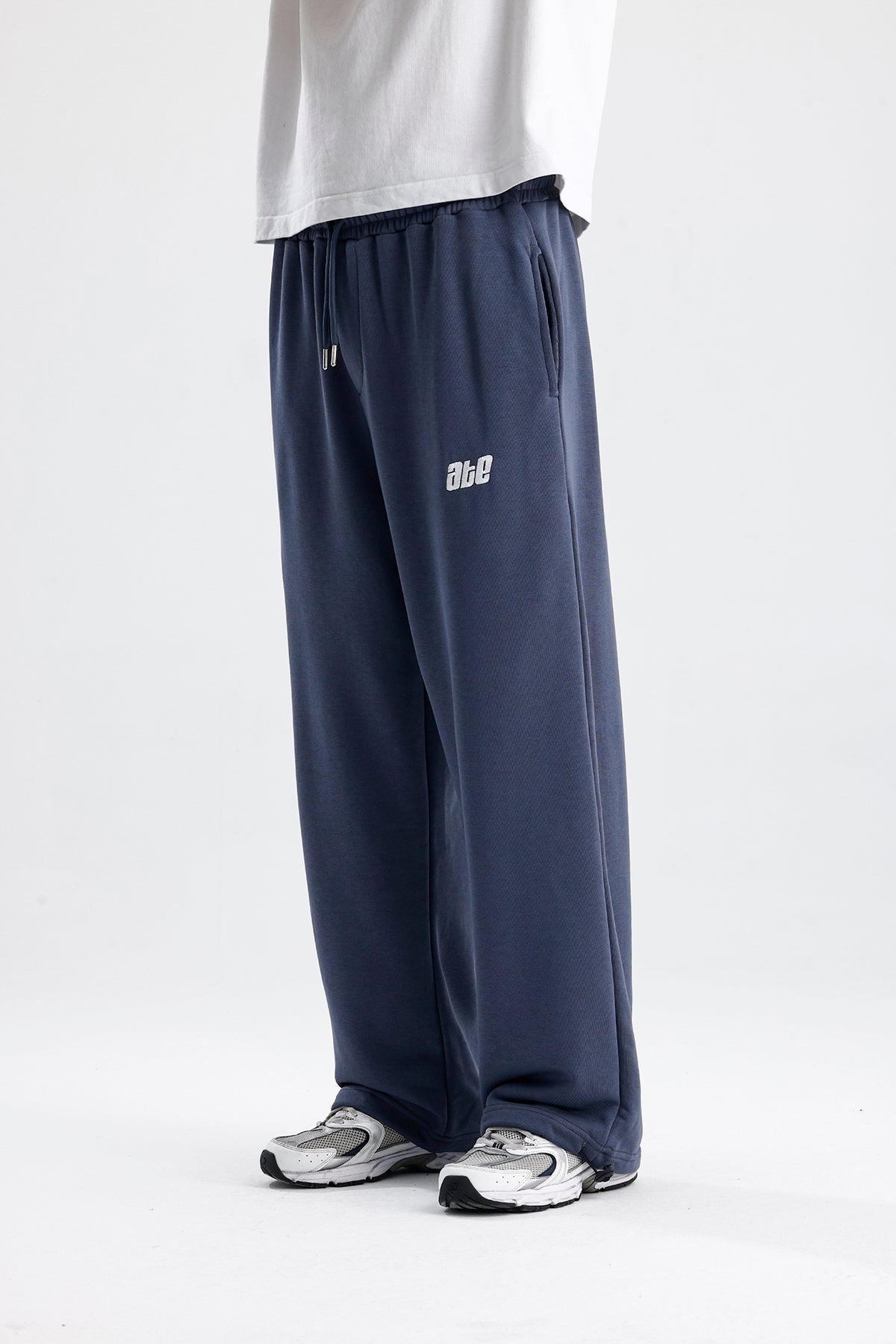 Mevsimlik ATE Nakış Premium Ayarlanabilir Paça Oversize Eşofman Altı