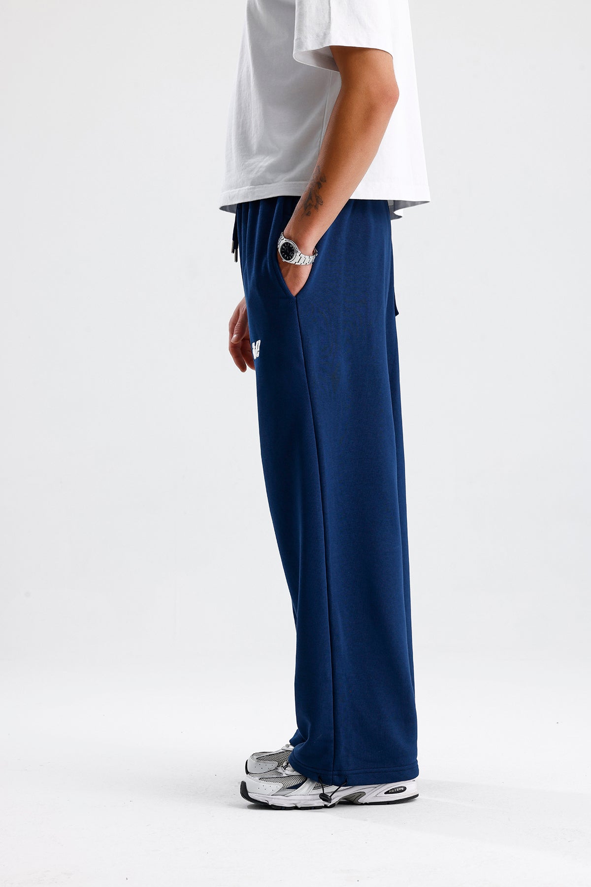 Mevsimlik ATE Nakış Premium Ayarlanabilir Paça Oversize Eşofman Altı