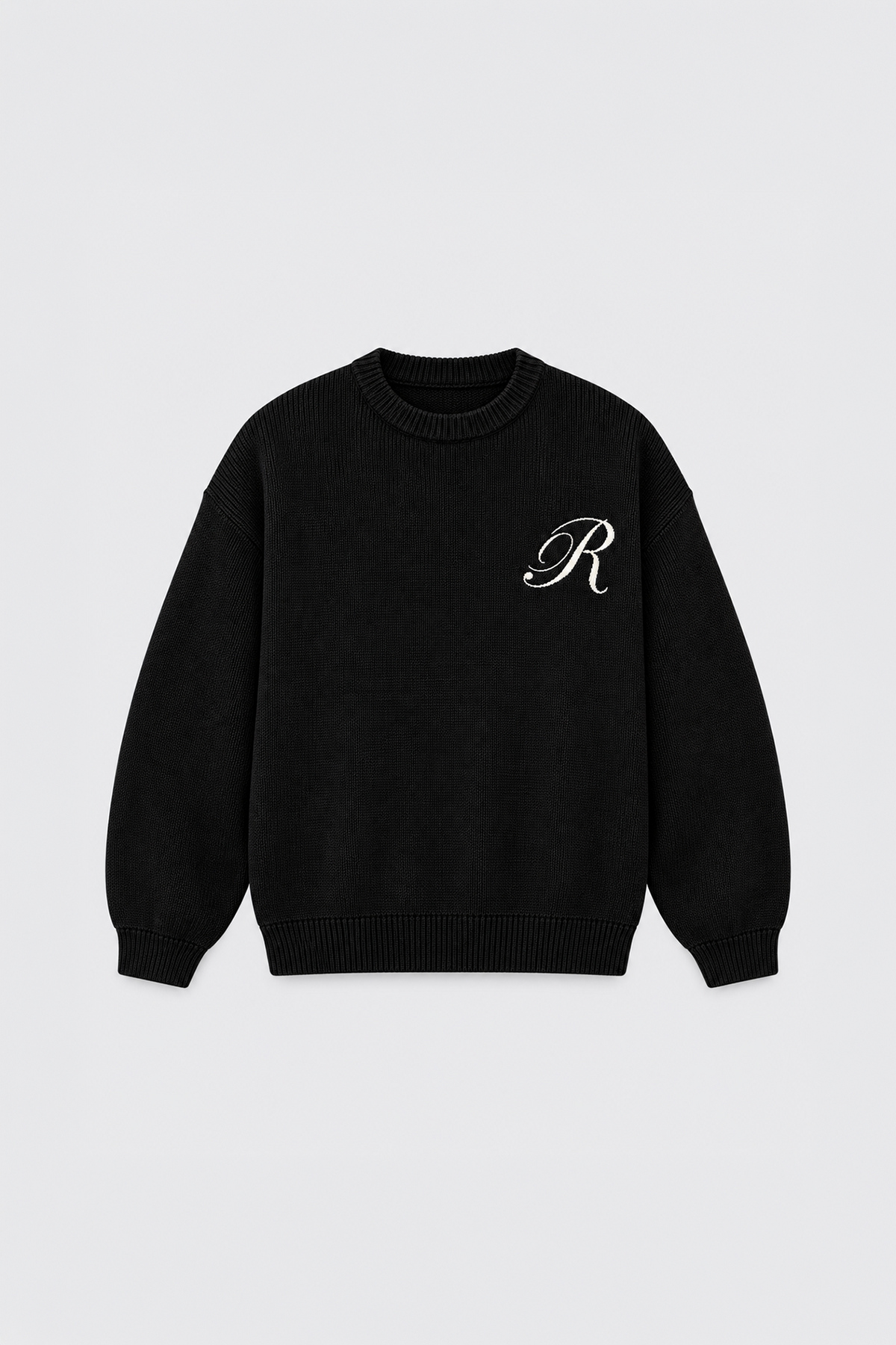 Royal Desen Oversize Triko Kazak