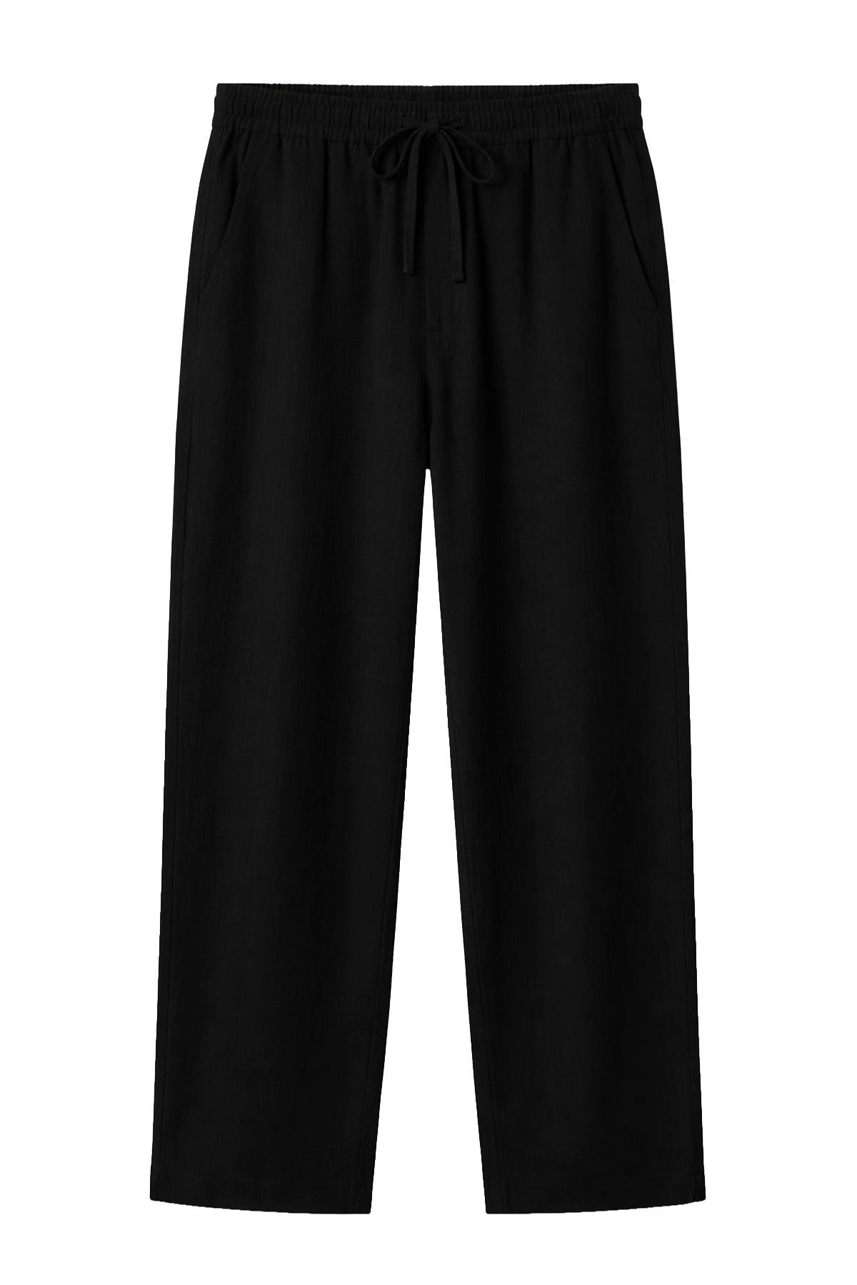 Pamuklu Keten Relaxed Fit Pantolon