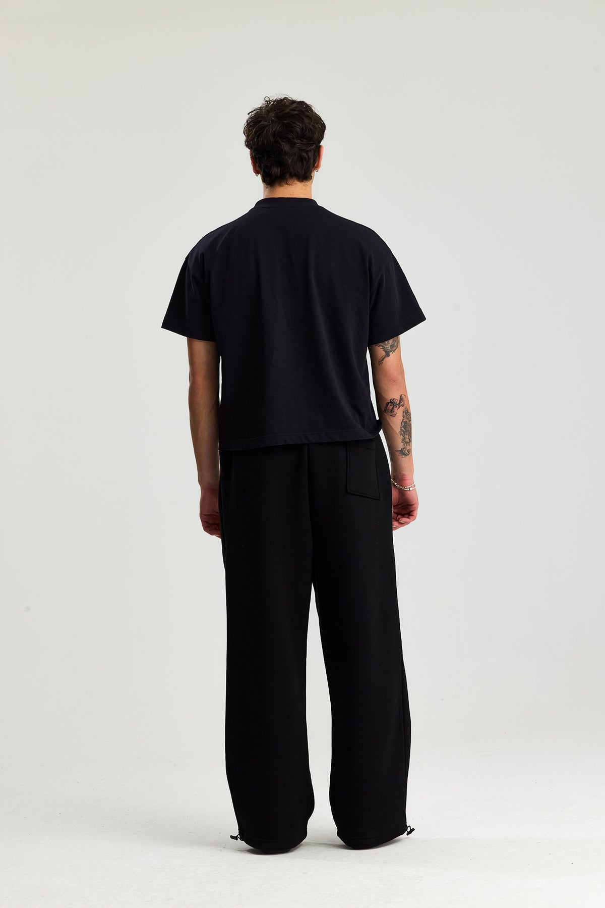 Kışlık Ayarlanabilir Paça ATE Nakış Premium Oversize Eşofman Altı