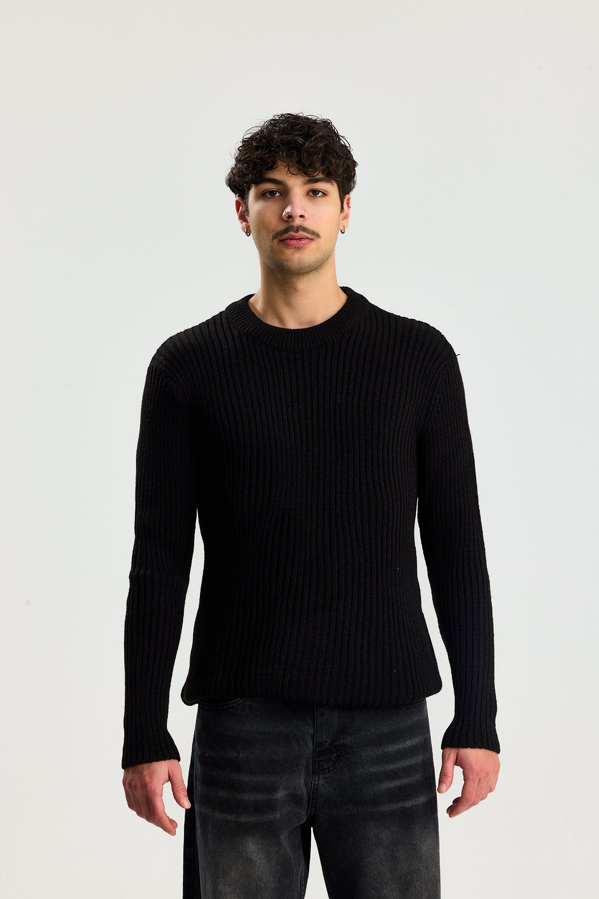 Comfort Fit Selanik Örgü Kazak