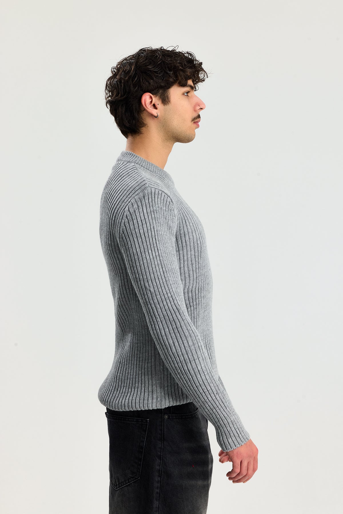 Comfort Fit Selanik Örgü Kazak