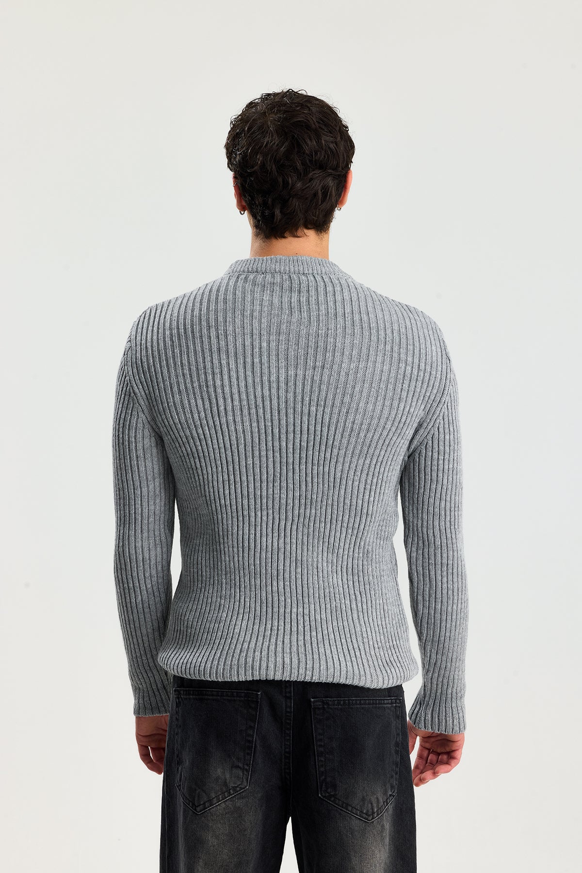 Comfort Fit Selanik Örgü Kazak