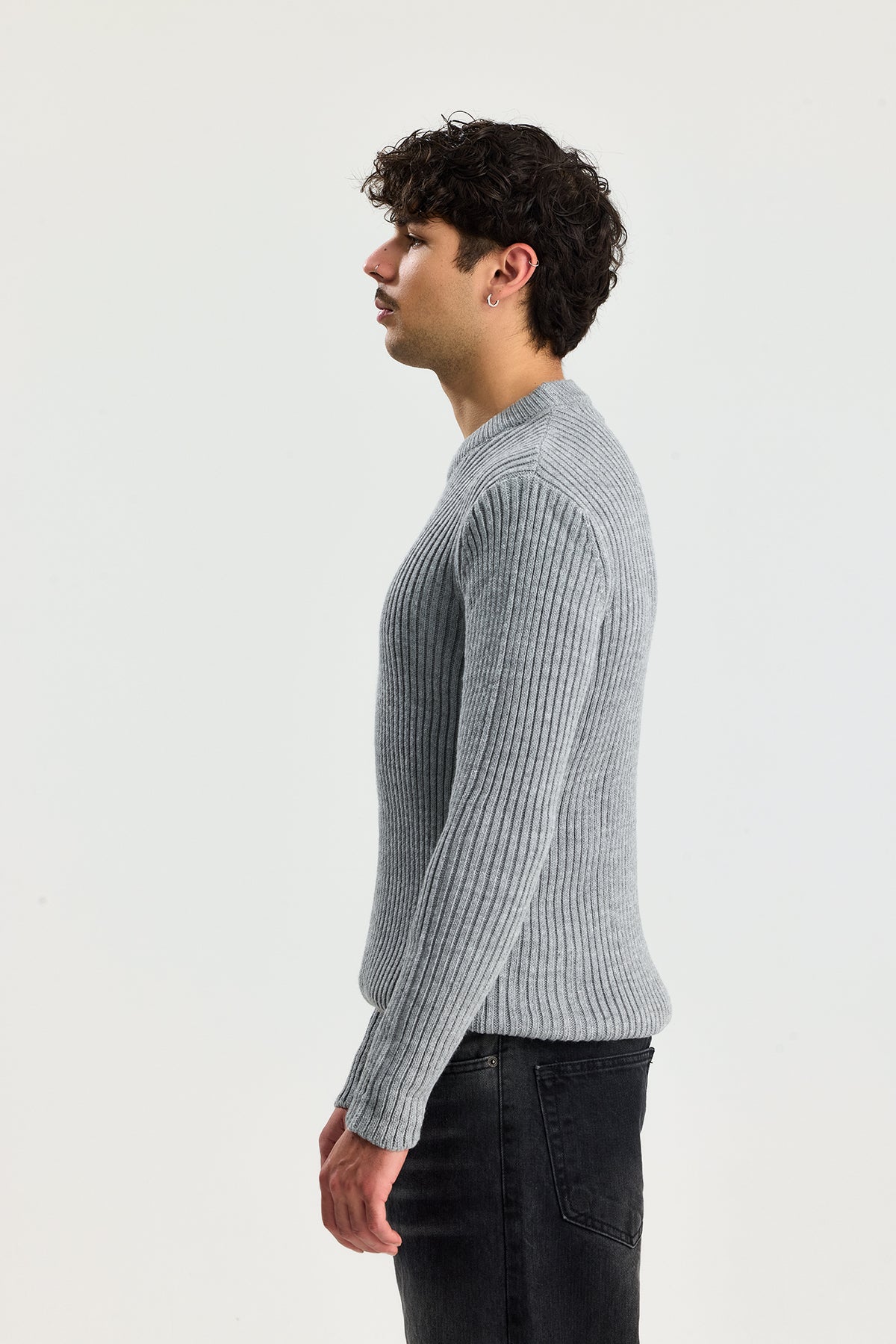 Comfort Fit Selanik Örgü Kazak