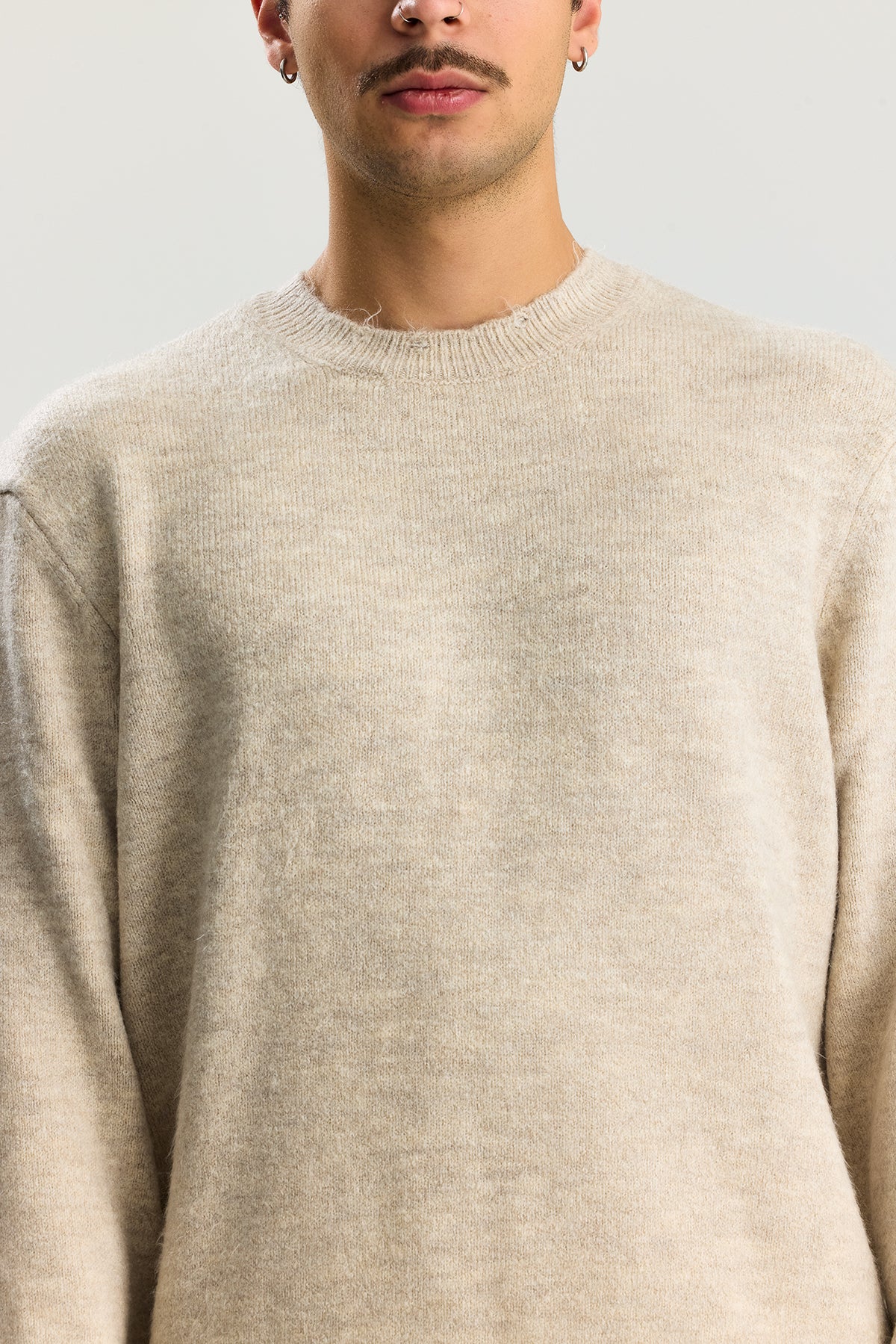 Kırçıllı Relaxed Fit Kazak