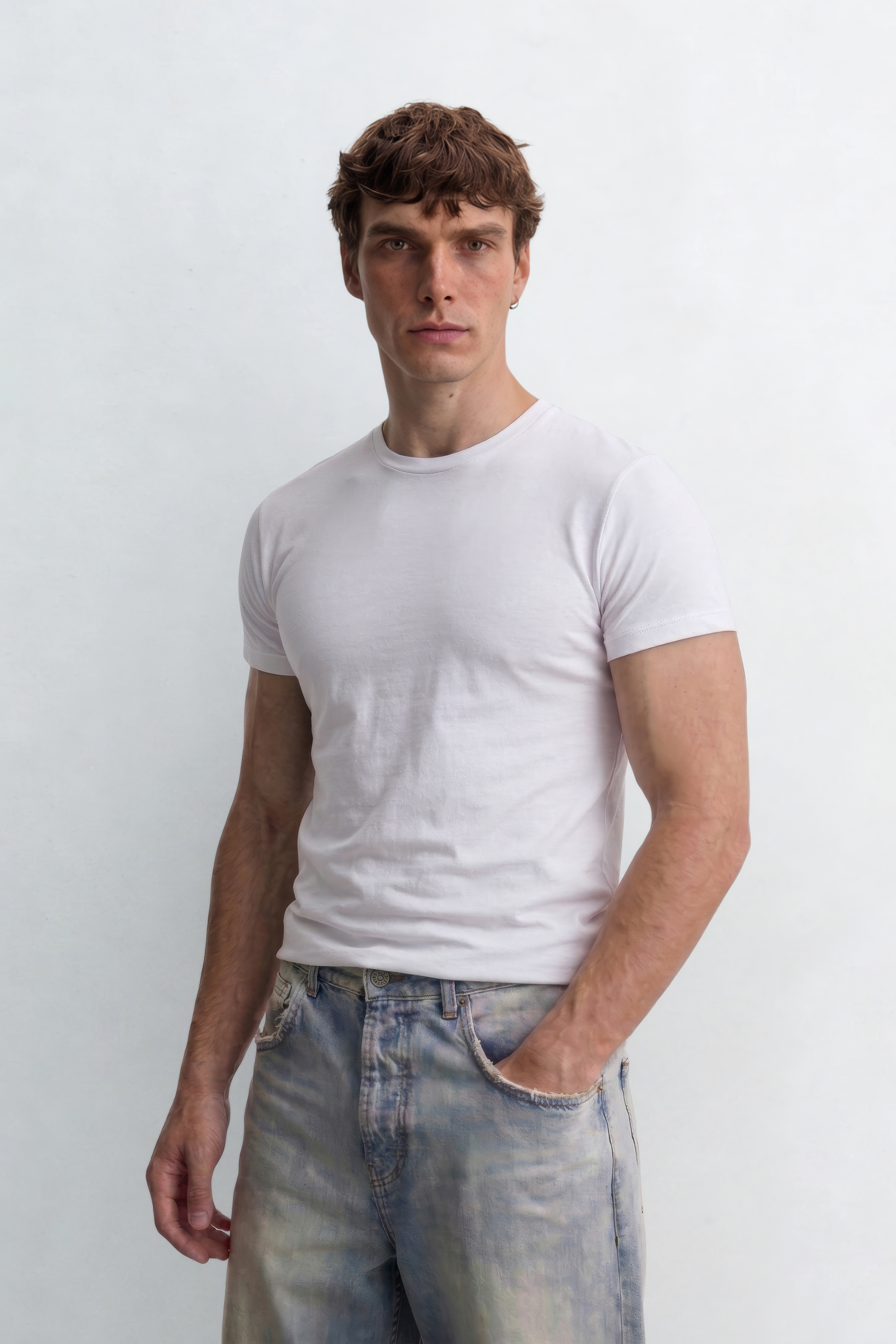 Muscle Fit Baby Tee