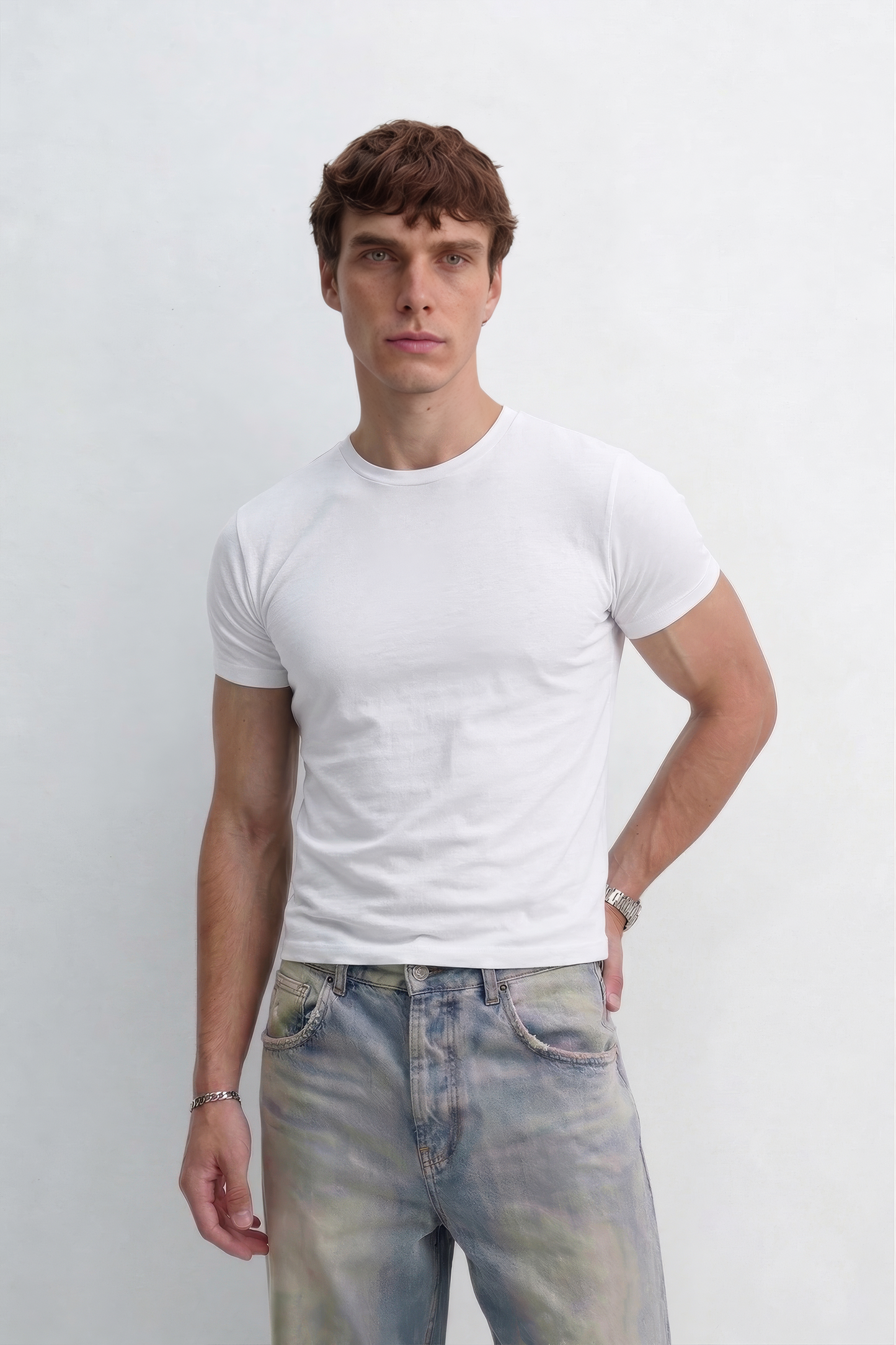 Muscle Fit Baby Tee