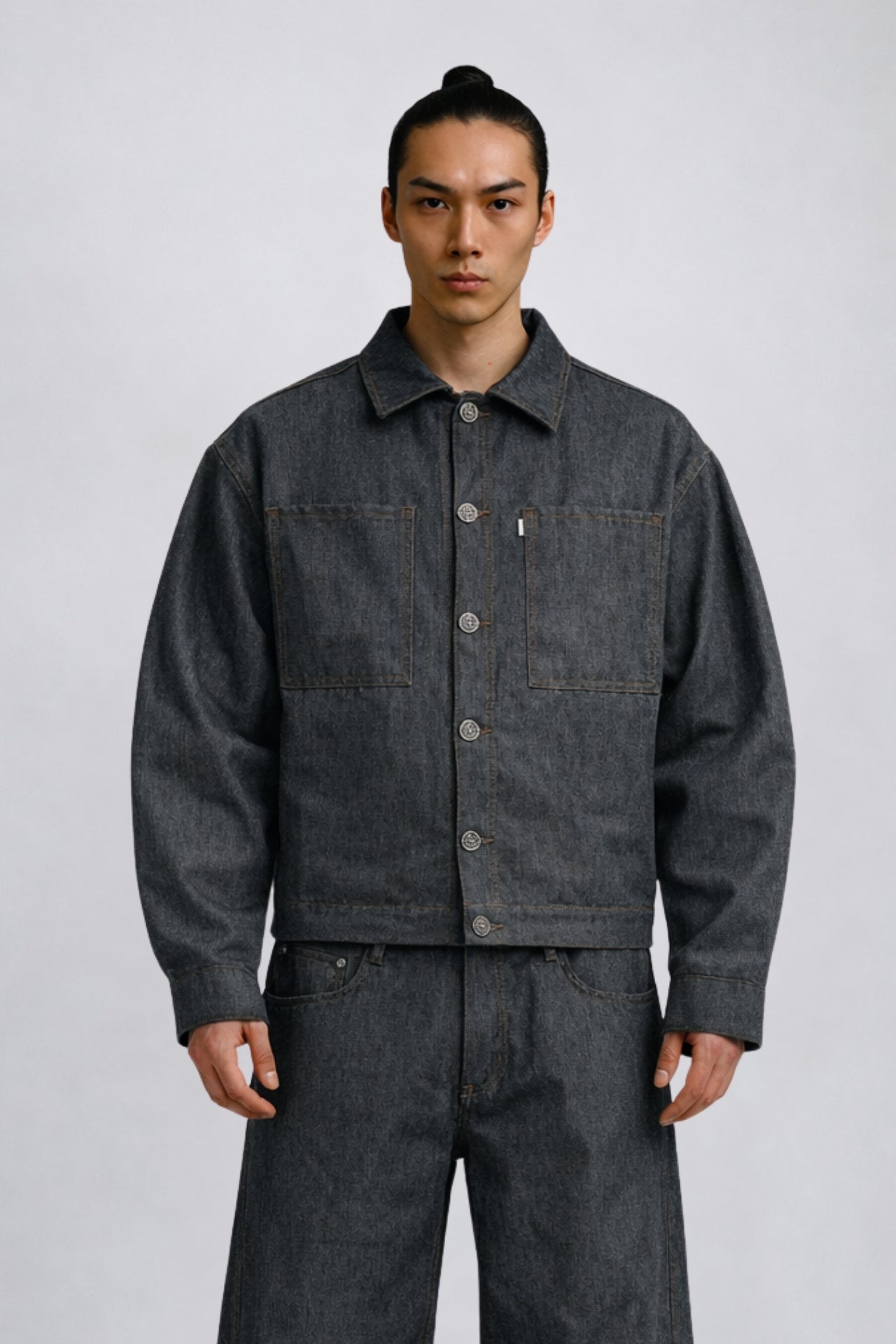 YOROI 鎧 Oversize Boxy Fit Premium Kot Ceket