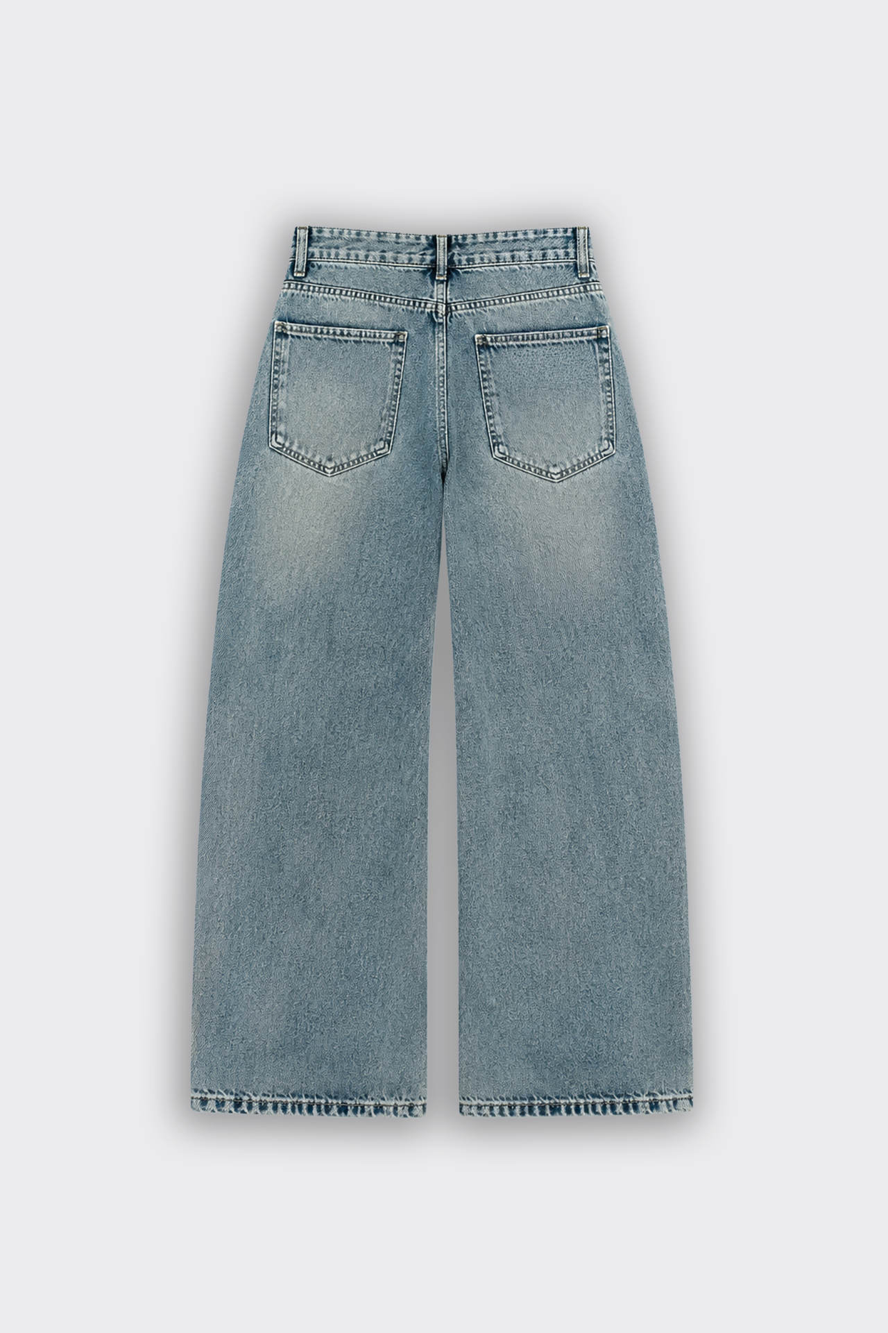 Straight Fit Geniş Paça Tokyo Jeans