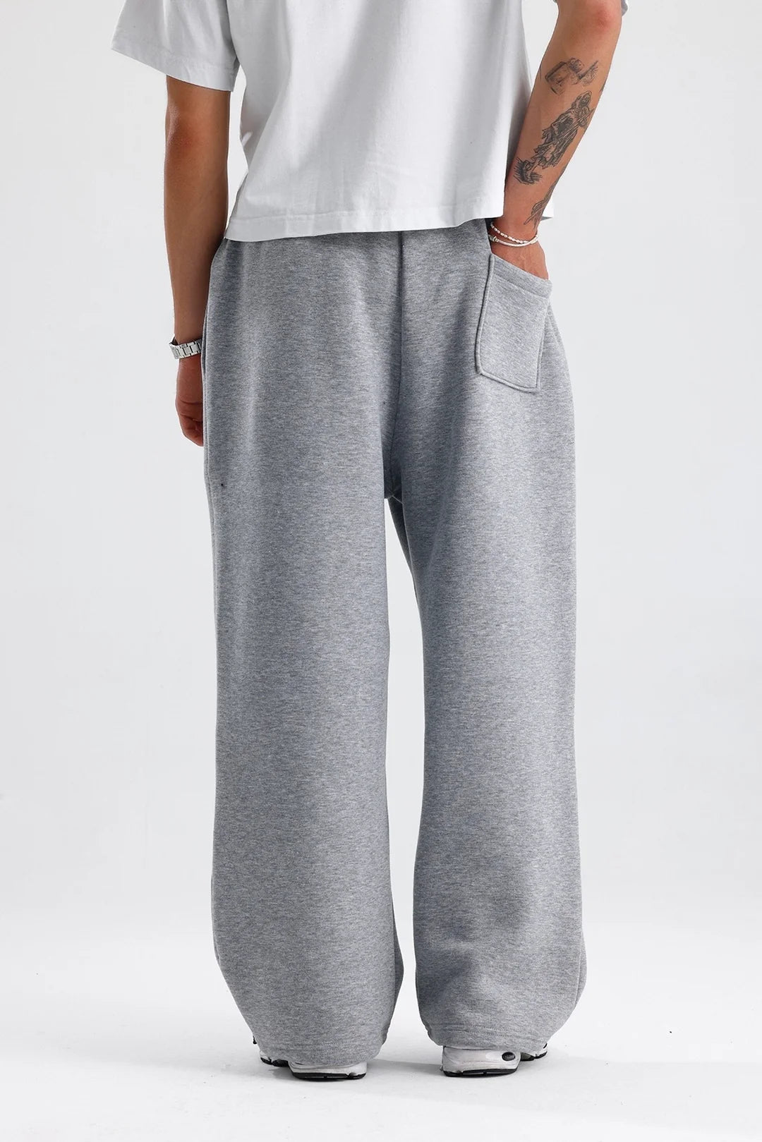 Kışlık Ayarlanabilir Paça Baggy Eşofman Altı