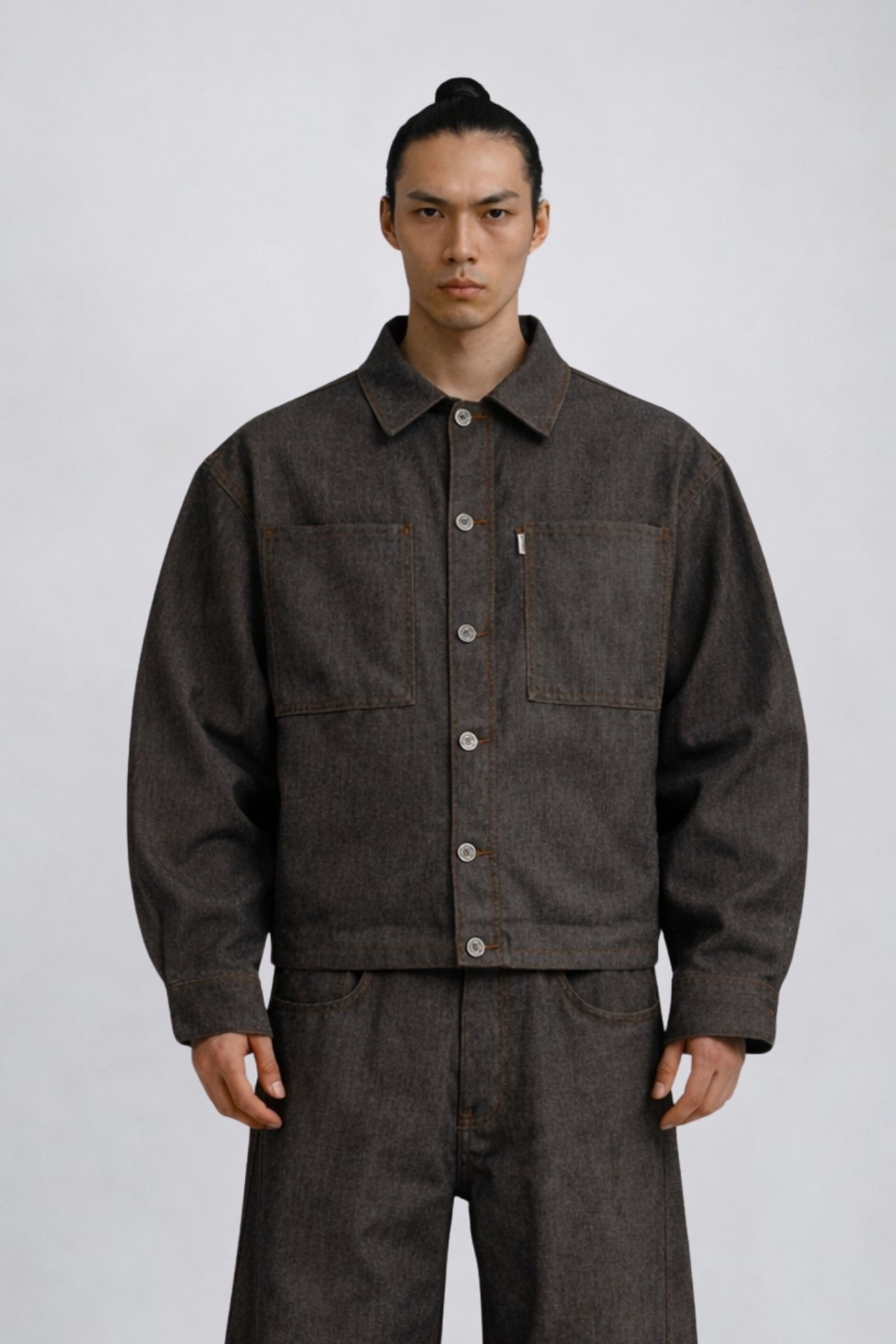 YOROI 鎧 Oversize Boxy Fit Premium Kot Ceket