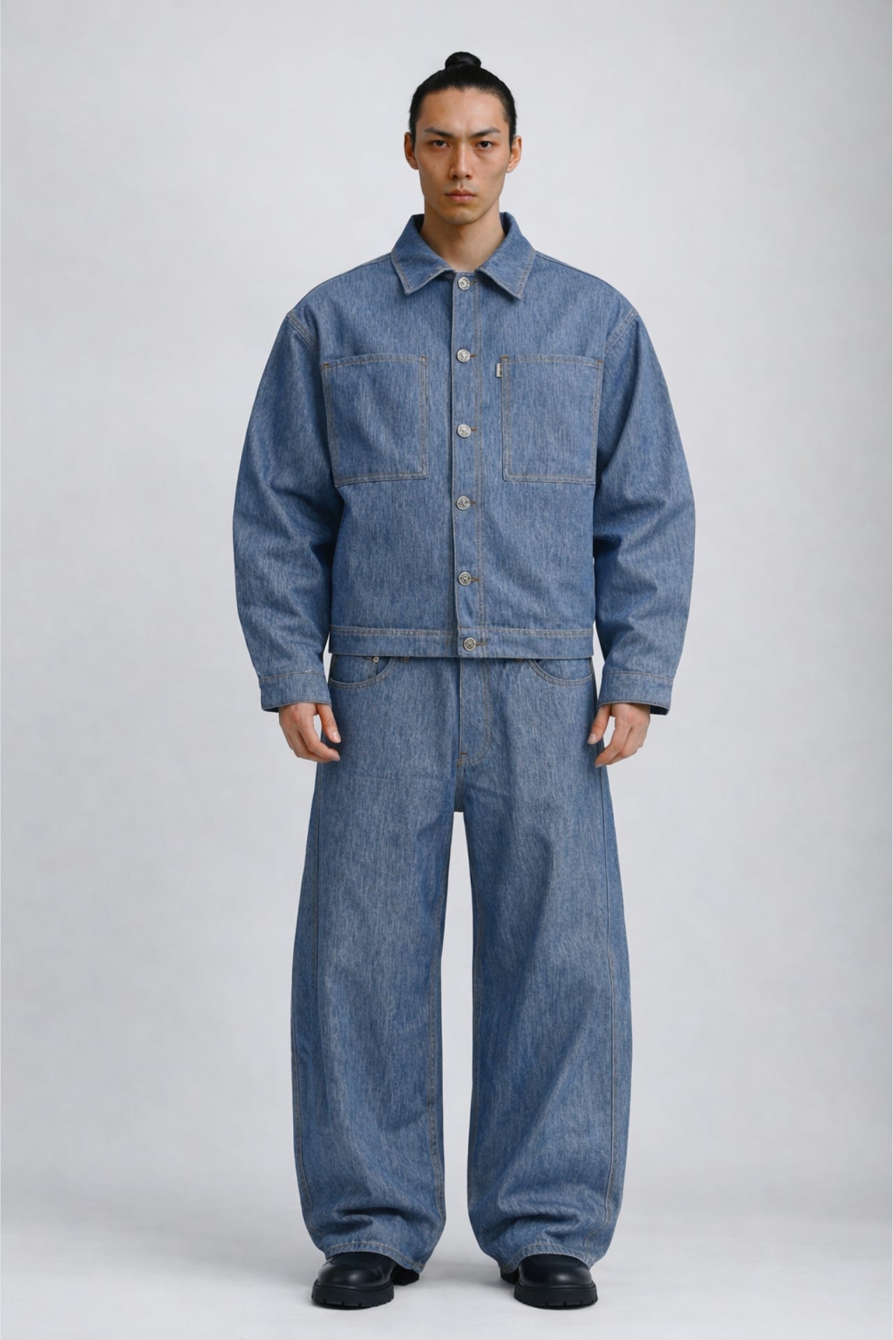 YOROI 鎧 Baggy Premium Kot Pantolon
