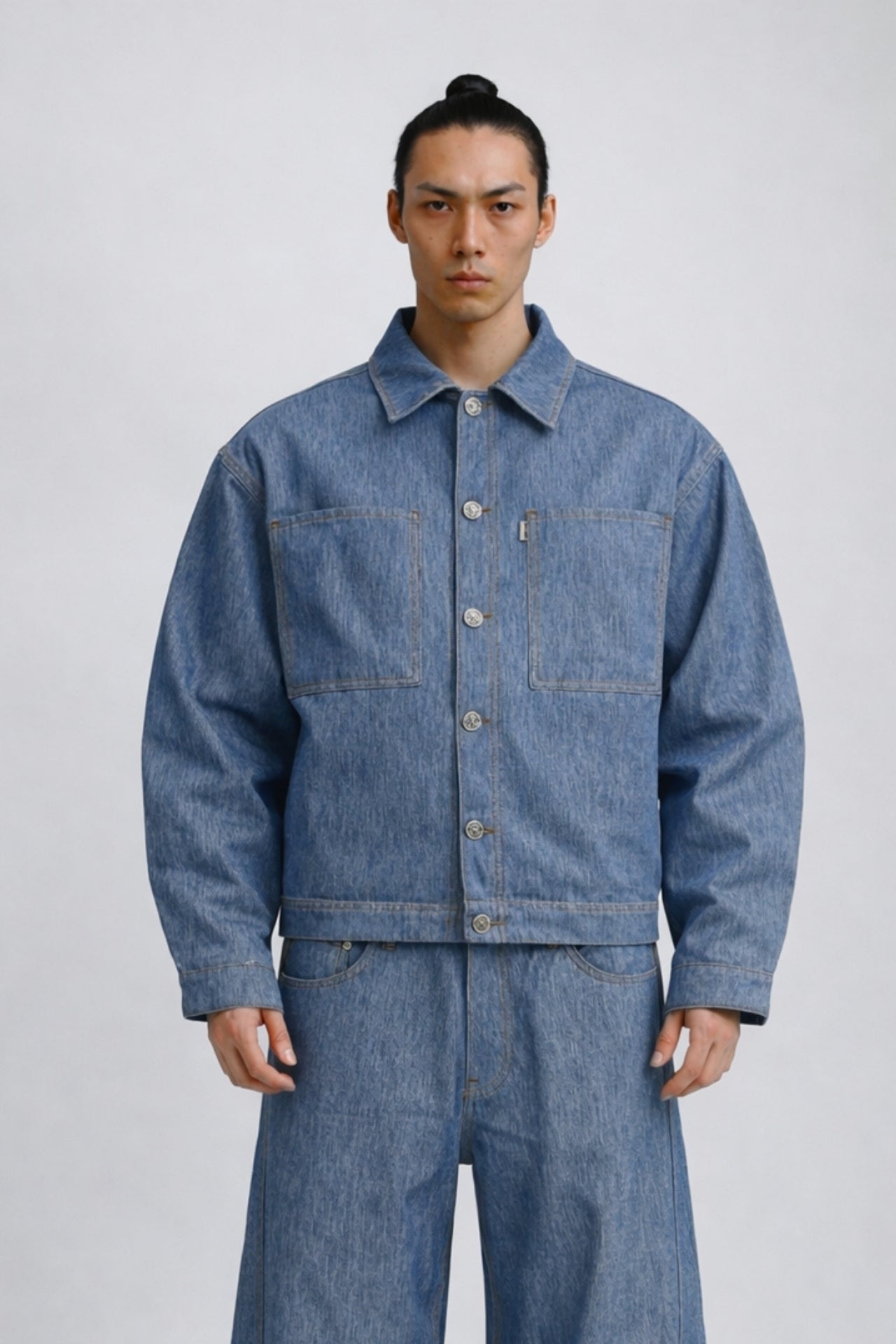 YOROI 鎧 Oversize Boxy Fit Premium Kot Ceket