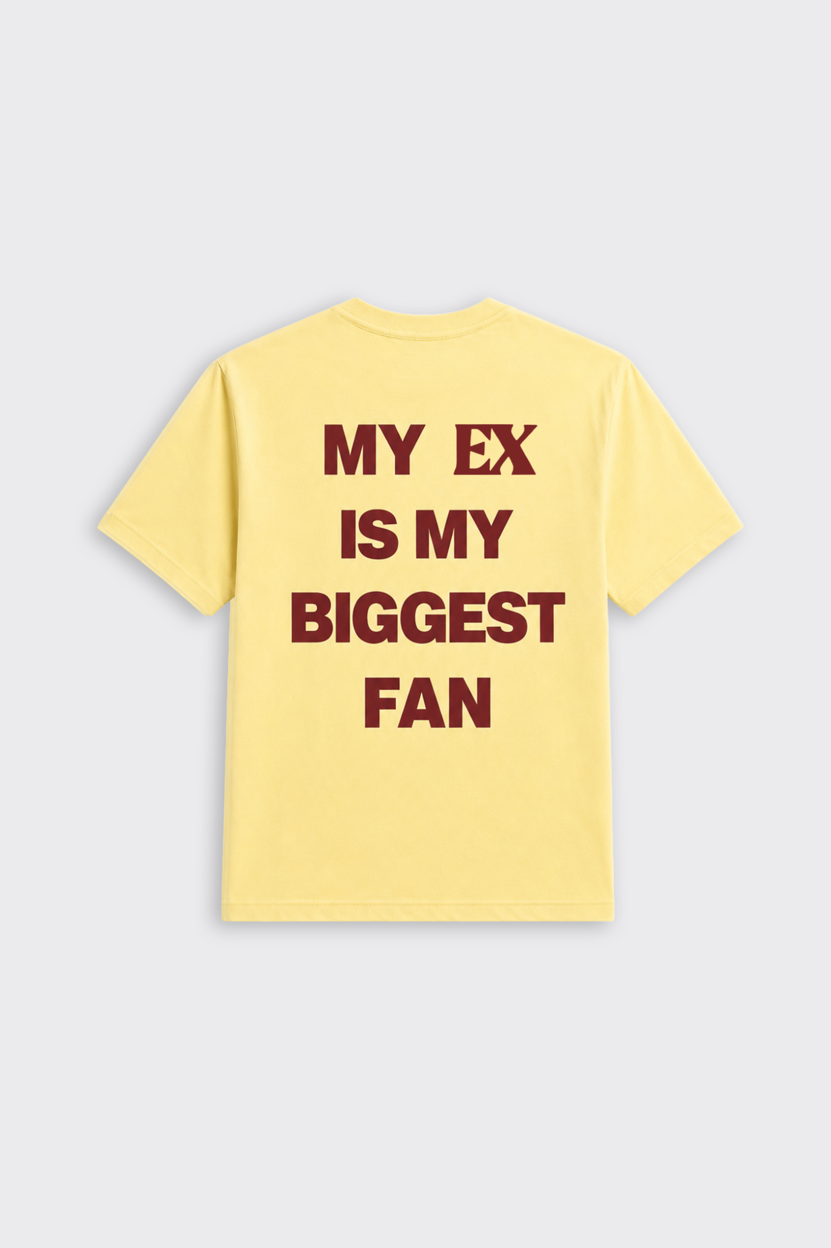 "MY EX MY BIGGEST FAN" Oversize Tişört